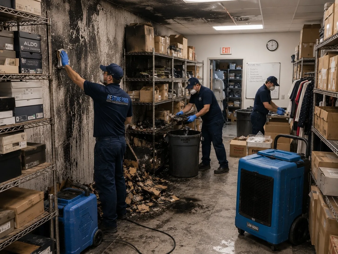 Fire Damage Restoration Fontana in Fontana